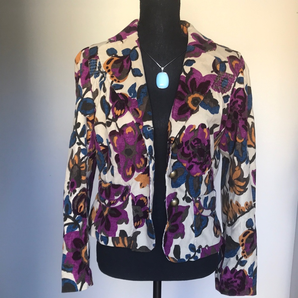 Flower print Coat